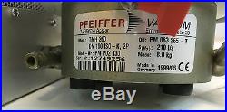 Pfeiffer TMH 260 Turbo Vacuum Pump with TCP 120 Controller & TSF 012 Venting Valve