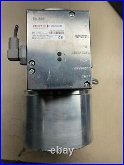 Pfeiffer TMU 071-003P DN 63 CF-F Vacuum Pump with TC600 controller