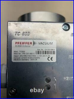 Pfeiffer TMU 071-003P DN 63 CF-F Vacuum Pump with TC600 controller