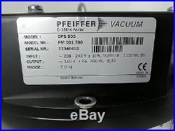 Pfeiffer TPH 1501 U P C N DN 250 ISO Flange Turbo Vacuum Pump with TC750 MFG 2008