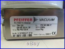 Pfeiffer Tmh-261 Dn100 Iso-k 3p Turbo Molecular Pump Xlnt Used Takeout! M/o