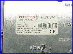 Pfeiffer Vacuum TMU 071 P Turbo Vacuum Pump with TC 600 Controller