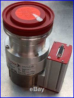 Pfeiffer tph 051 turbo pump with built in TC100 drive unit uhv vacuum mks amat