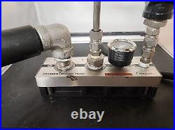 Piab H40 H40B6-EVA Vacuum Pump Classic 0.6 MPa 87 psl filter assembly set up