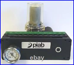 Piab PCL. S4BN. S. EE. V piCLASSIC Vacuum Pump with Vacuum Gauge, Silencer and Filter