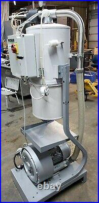 Piovan F44/2 Vacuum Unit & Hopper Filtered 460V 140kg/hr Excellent