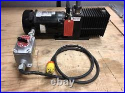 Precision Vacuum Pump DDC 195 1/2 HP. Powers On Produces Vacuum 115v Or 208-230