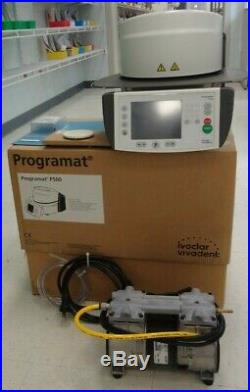 Programat P500 Ivoclar Dental Ceramic Furnace With Vacuum Pump