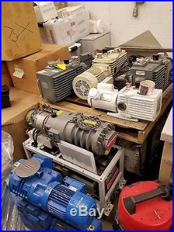 Pump Vacuum Leybold Edwards Wet and Dry Pumps with Blower Bulk Sale