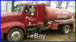 Pump sewage gallon septic sewer vac vacuum jetter pump pumper tank truck