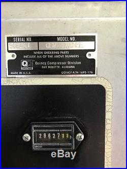 Quincy QSVI 50HP Rotary Screw Vacuum Pumps QSVI50WCN3E