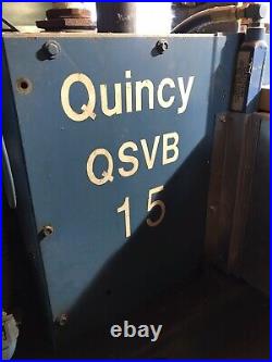 Quincy Qsvb 15 HP Vacuum Pump