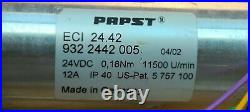 RIETSCHLE SGA-18 Vacuum Pump Blower & EBM Papst ECI 24.42 932 SGP Motor