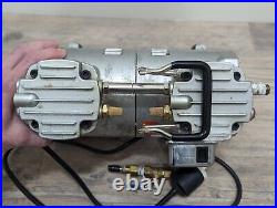 ROCKER 600, OIL-LESS VACUUM PUMP, 1/4 HP, 650 mmHg, 60L/Minute 112985510131