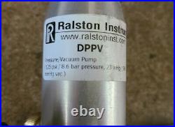 Ralston DPPV Pneumatic Pressure/Vacuum Hand Pump Pressure Calibrator Pump