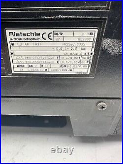 Rietschle KLT 40 102240-0335 Vacuum Pump