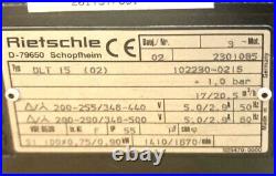 Rietschle PICO vacuum pump DLT 15 Checked And Cleaned