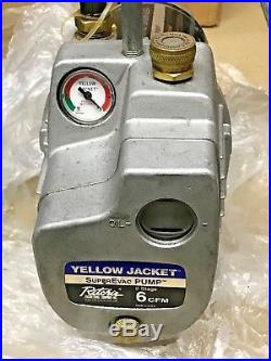 Ritchie Yellow Jacket 93560 6-CFM SuperEvac 2-Stage Vacuum Pump