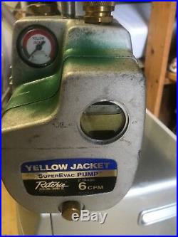 Ritchie Yellow Jacket 93560 SuperEvac Pump 2 Stage Thermal Overload