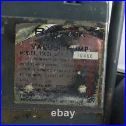 Robinair 15021 1/3HP Belt Driven Vacuum Pump 115V Single Phase 1725RPM
