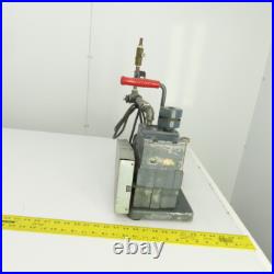 Robinair 15021 1/3HP Belt Driven Vacuum Pump 115V Single Phase 1725RPM