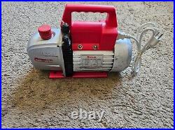 Robinair 15500 VacuMaster Economy 5CFM 2-Stage Vacuum Pump Pneumatic Works Great