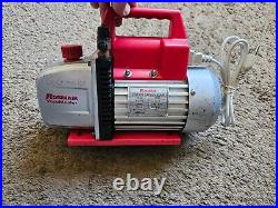 Robinair 15500 VacuMaster Economy 5CFM 2-Stage Vacuum Pump Pneumatic Works Great