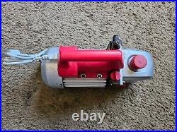 Robinair 15500 VacuMaster Economy 5CFM 2-Stage Vacuum Pump Pneumatic Works Great