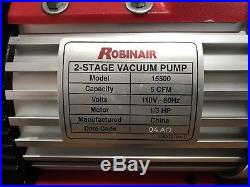 Robinair 15500 VacuMaster Economy Vacuum Pump 2-Stage, 5 CFM