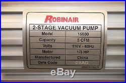 Robinair 15500 VacuMaster Economy Vacuum Pump 2 Stage, 5 CFM