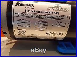Robinair 15600 2 Stage (6 CFM) Vacuum Pump