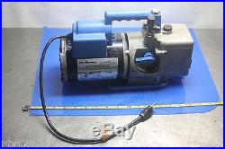 Robinair 15600 Cooltech 6 CFM 2 Stage Vacuum Pump, 1/2 hp, 115V 60 Hz