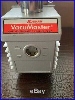 Robinair 15800 8 CFM Vacumaster 2 Stage Vacuum Pump