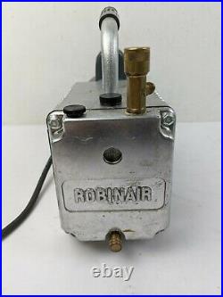Robinair High Vacuum Pump Model 15101-B, 115V, 5 CFM Capacity