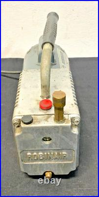 Robinair Model 15102-B High Vacuum Pump Motor 115V 60HZ 6.2A 3 CFM HVAC 43E