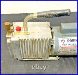 Robinair Model 15102-B High Vacuum Pump Motor 115V 60HZ 6.2A 3 CFM HVAC 43E