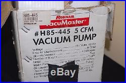 Robinair Vac Master H85-445 Vacuum Pump 5 CFM, Used