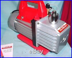 Robinair VacuMaster 2 Stage Vacuum Pump Model 15500 5 CFM Capacity 110V SPX