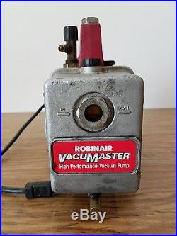 Robinair VacuMaster High Performance Vacuum Pump 1/3 Hp 4 CFM