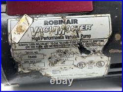Robinair Vacumaster 4 CFM High Performance Vacuum Pump 15400