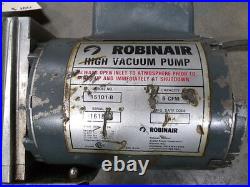 Robinaire Vaccum Pump Model 15101-B 5 CFM GE 1/3HP 1725 RPM Motor