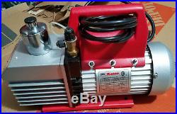 Robinaire Vacuum Pump- 15800- 2 stage- 8 CFM- 1 HP- 120V- 60Hz
