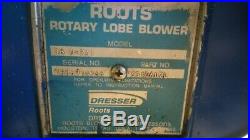 Roots 36U-RAI Positive Displacement Rotary blower vacuum pump, used