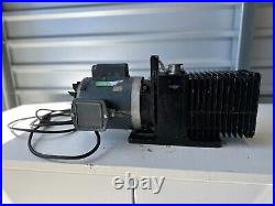 Rotary Vacuum Pump with GE Motors Motor 5KC42GN0018X 1/2HP 1725RPM