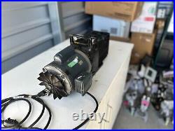 Rotary Vacuum Pump with GE Motors Motor 5KC42GN0018X 1/2HP 1725RPM