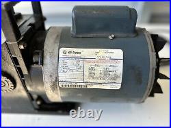 Rotary Vacuum Pump with GE Motors Motor 5KC42GN0018X 1/2HP 1725RPM