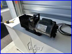 Rotary Vacuum Pump with GE Motors Motor 5KC42GN0018X 1/2HP 1725RPM