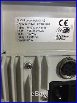 Rotovap Buchi R 124, Water bath B480, Cold Trap, Vacuum pump