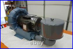 Rotron Regenerative Blower 3 HP, 3 Phase, DR656K72X 080602, with Filter