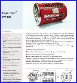 SAES CapaciTorr HV-200